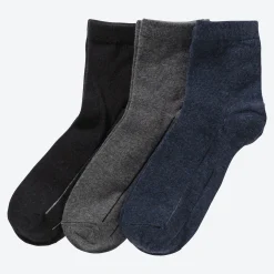 Herren NKD Herren-Kurzschaftsocken, 3er-Pack