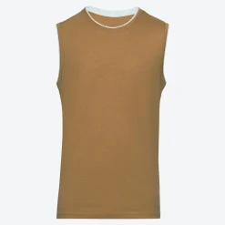 Herren NKD Herren-Muskelshirt mit Double-Layer-Design