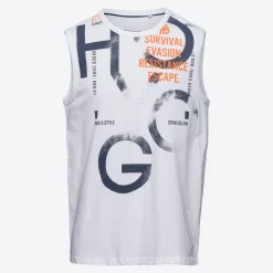 Herren NKD Herren-Muskelshirt mit großem Frontdruck