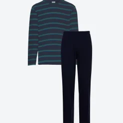 Herren NKD Herren-Pyjama im Streifen-Design, 2-teilig
