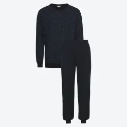 Herren NKD Herren-Pyjama mit Bündchen, 2-teilig