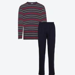 Herren NKD Herren-Pyjama mit Streifenmuster, 2-teilig