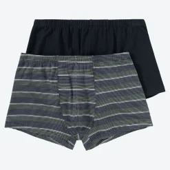 Herren NKD Herren-Retroshorts garngefärbt, 2er-Pack