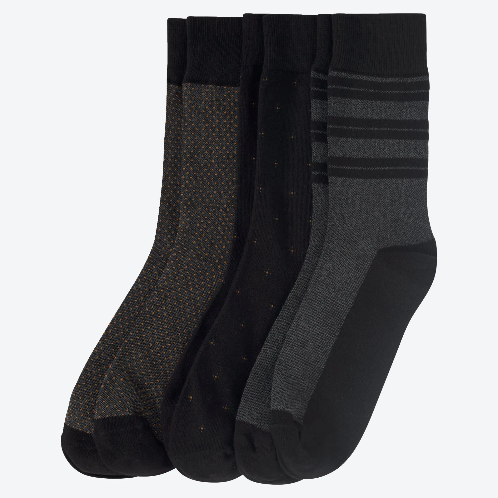 Herren NKD Herren-Socken mit Musterung, 3er-Pack