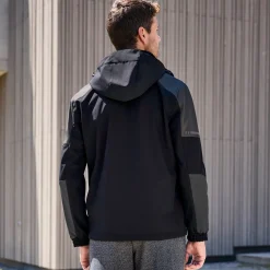 Herren NKD Herren-Softshelljacke mit Kapuze