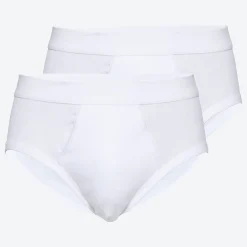 Herren NKD Herren-Sportslip mit Eingriff, 2er-Pack