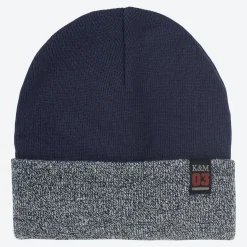 Herren NKD Herren-Strickmütze mit zwei Farben