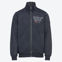 Herren NKD Herren-Sweatjacke mit Stehkragen