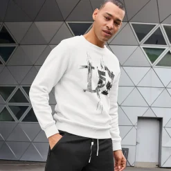 Herren NKD Herren-Sweatshirt mit Frontaufdruck