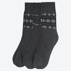 Herren NKD Herren-Thermo-Outdoor-Socken, 3er-Pack