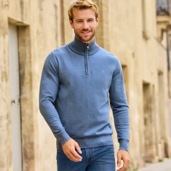 Herren NKD Herren-Troyer mit Rippenbündchen