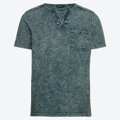Herren NKD Herren-T-Shirt mit Brusttasche