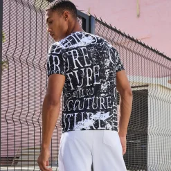 Herren NKD Herren-T-Shirt mit Rundhalsausschnitt