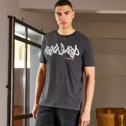 Herren NKD Herren-T-Shirt mit Schriftzug