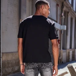 Herren NKD Herren-T-Shirt mit Stickerei