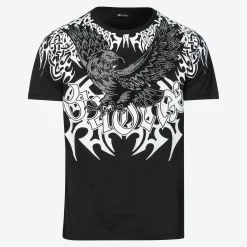 Herren NKD Herren-T-Shirt mit Strasssteinen