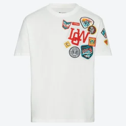 Herren NKD Herren-T-Shirt mit verschiedenen Badges