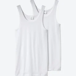 Herren NKD Herren-Unterhemd in Feinripp-Qualität, 2er-Pack