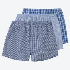 Herren NKD Herren-Webboxershorts, 3er-Pack