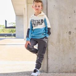 Kinder NKD Kinder-Jungen-Jogginghose in Mélange-Optik