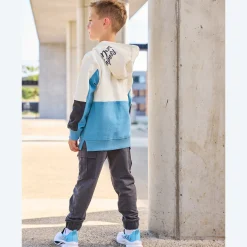 Kinder NKD Kinder-Jungen-Jogginghose in Mélange-Optik