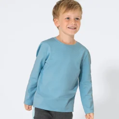 Kinder NKD Kinder-Jungen-Langarmshirt mit Skateboard-Motiven
