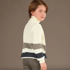 Kinder NKD Kinder-Jungen-Pullover mit Streifen