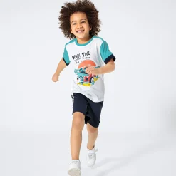 Kinder NKD Kinder-Jungen-Set mit Aufdruck, 2-teilig