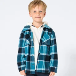 Kinder NKD Kinder-Jungen-Set mit kariertem Hemd, 2-teilig