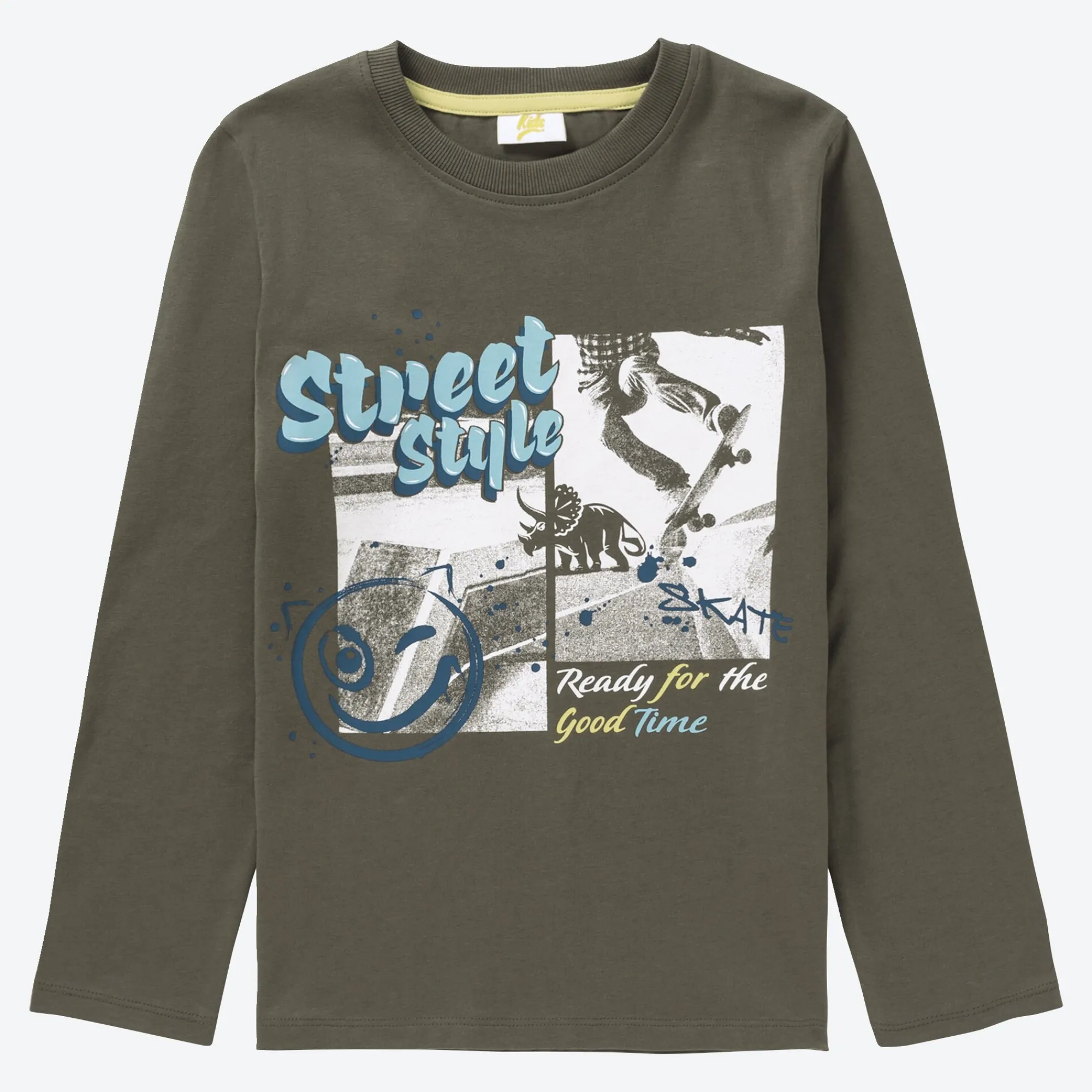 Kinder NKD Kinder-Jungen-Shirt mit Druck