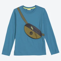 Kinder NKD Kinder-Jungen-Shirt mit 3D-Tasche