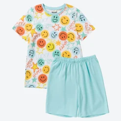 Kinder NKD Kinder-Jungen-Shorty mit AOP-Shirt