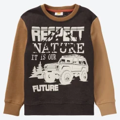 Kinder NKD Kinder-Jungen-Sweatshirt mit Druck