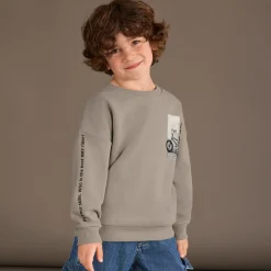 Kinder NKD Kinder-Jungen-Sweatshirt mit Druck