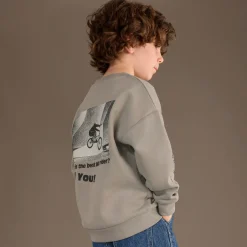 Kinder NKD Kinder-Jungen-Sweatshirt mit Druck