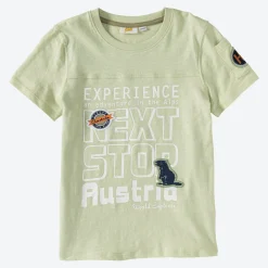 Kinder NKD Kinder-Jungen-T-Shirt mit Arm-Tasche