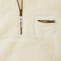 Kinder NKD Kinder-Mädchen-Fleeceshirt mit Stehkragen