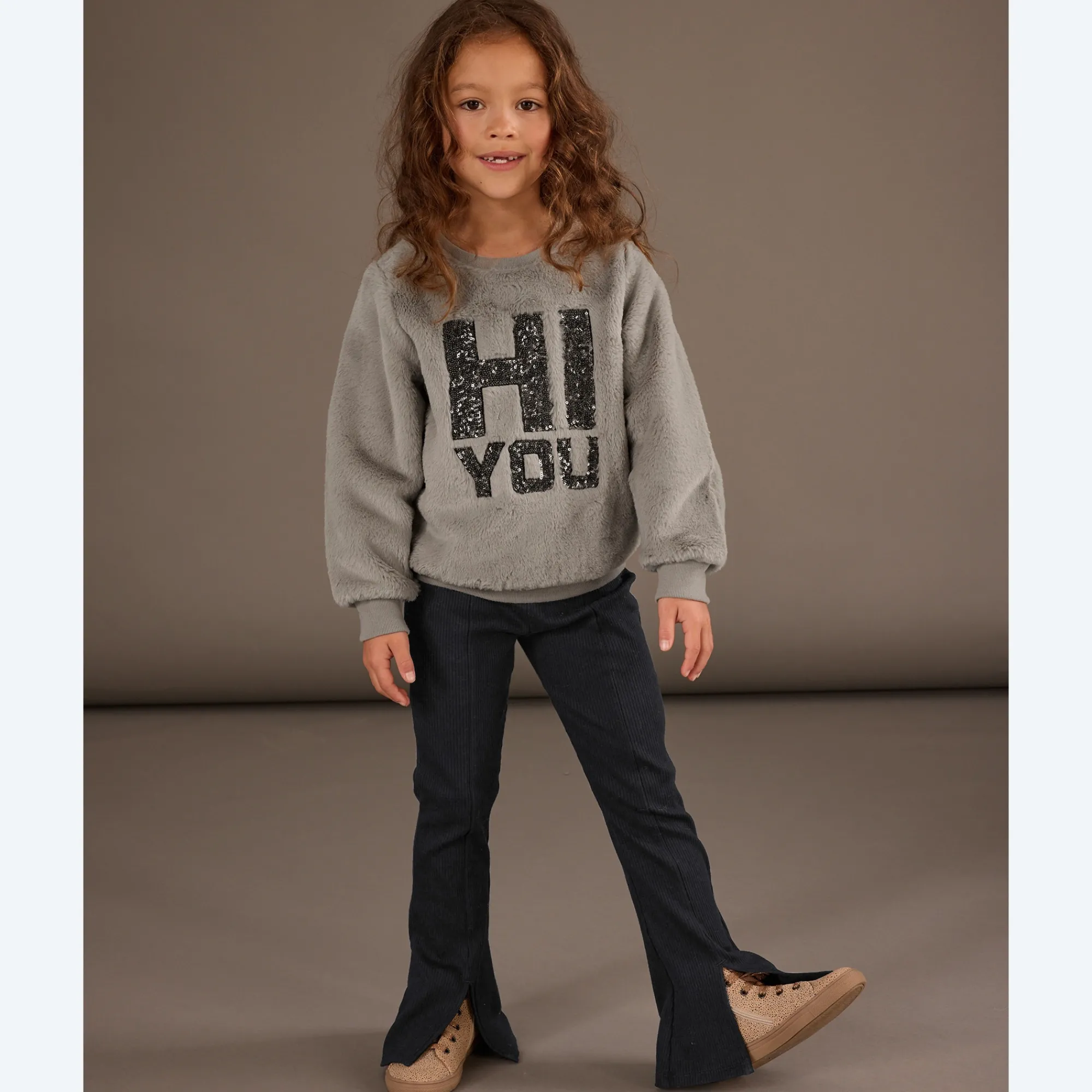Kinder NKD Kinder-Mädchen-Leggings mit weitem Bein