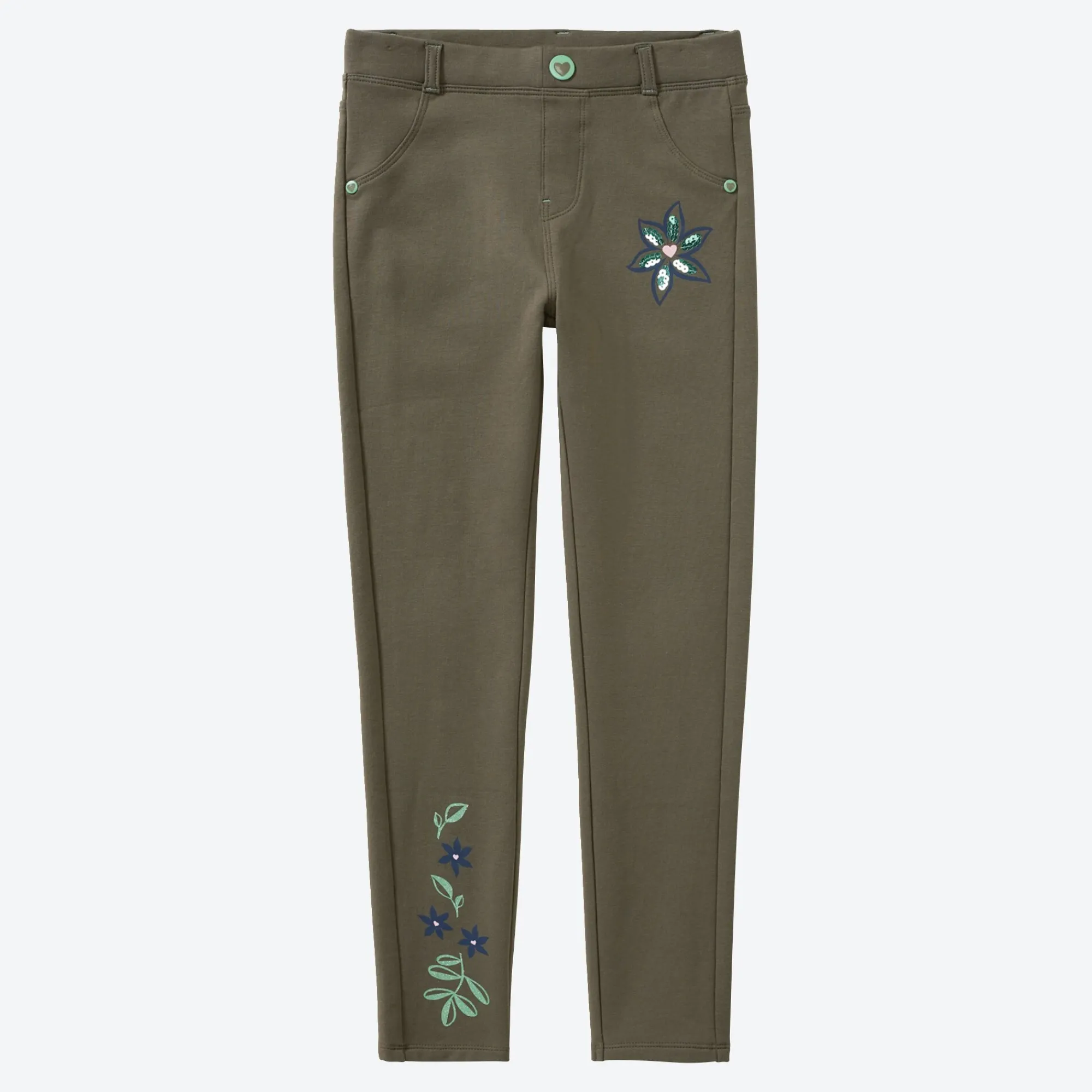 Kinder NKD Kinder-Mädchen-Leggings mit Pailletten