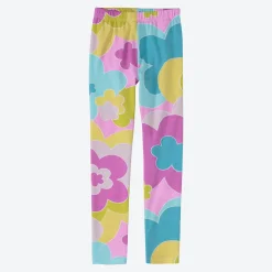 Kinder NKD Kinder-Mädchen-Leggings mit Blumenmuster