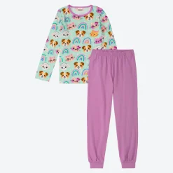 Kinder NKD Kinder-Mädchen-Pyjama mit Druck
