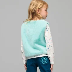 Kinder NKD Kinder-Mädchen-Set mit Weste und Langarmshirt, 2-teilig