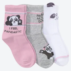 Kinder NKD Kinder-Mädchen-Socken, 3er-Pack