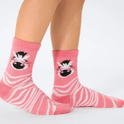 Kinder NKD Kinder-Mädchen-Socken mit Tier-Motiven, 3er-Pack