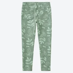 Kinder NKD Kinder-Mädchen-Sweatleggings mit Blattmuster