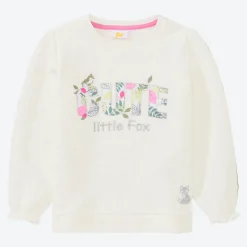 Kinder NKD Kinder-Mädchen-Sweatshirt mit Stickerei