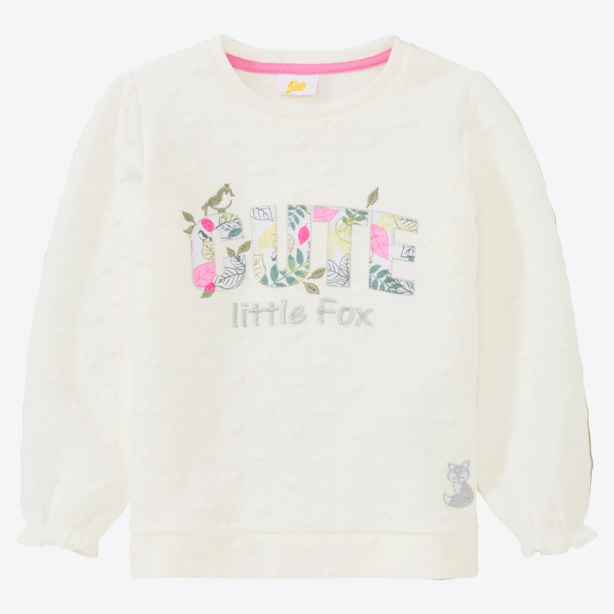 Kinder NKD Kinder-Mädchen-Sweatshirt mit Stickerei