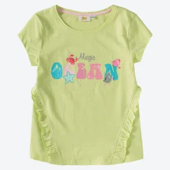 Kinder NKD Kinder-Mädchen-T-Shirt mit Rüschen