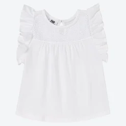 Kinder NKD Kinder-Mädchen-T-Shirt mit Rüschen