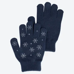 Kinder NKD Kinder-Strickhandschuhe mit Glitzerdruck